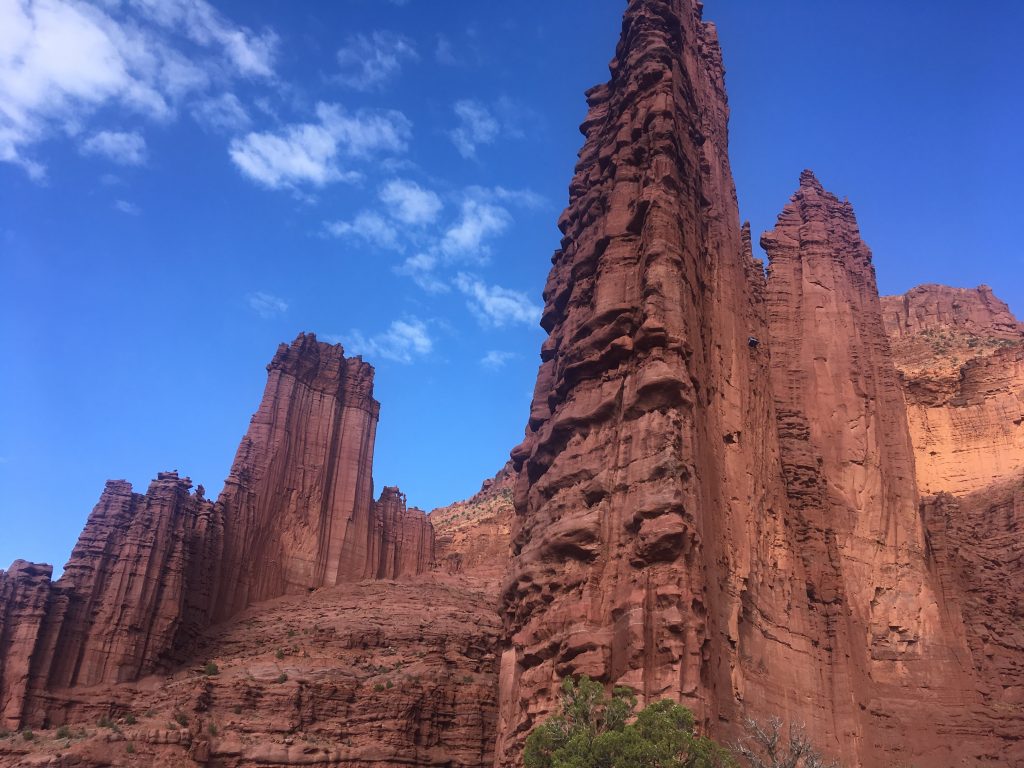 Fischer Towers, near Moab Utah