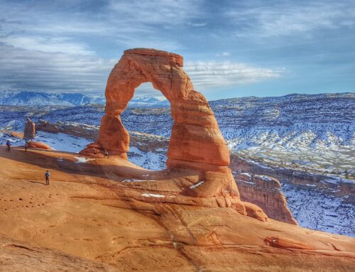 See Delicate Arch in The Snow